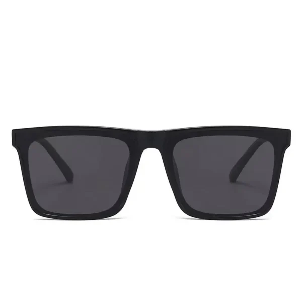 Gafas de sol Retro Vintage con montura cuadrada para mujer, gafas de sol negras de diseñador de marca para hombre, gafas de protección UV400 2