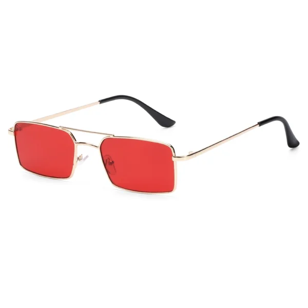 Gafas de Sol Rectangulares Unisex Retro - Lentes Oceánicas UV400 6