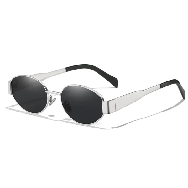 Gafas de Sol Ovaladas – Estilo Retro Elegante, Lentes Oscuros, Protección UV400 4