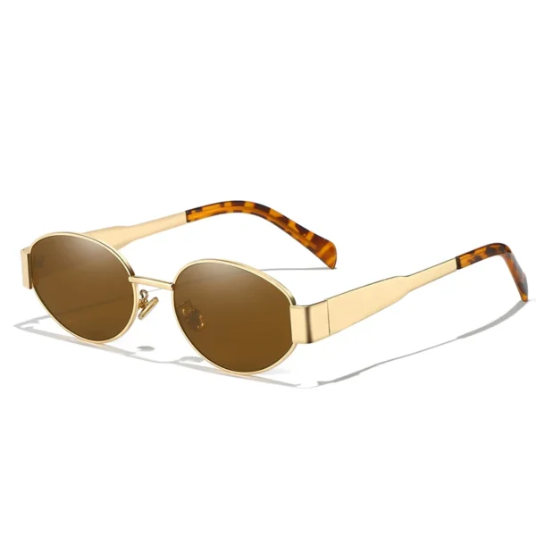 Gafas de Sol Ovaladas – Estilo Retro Elegante, Lentes Oscuros, Protección UV400 3
