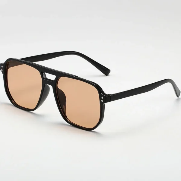 Gafas De Sol cuadradas unisex poligonales Retro 4