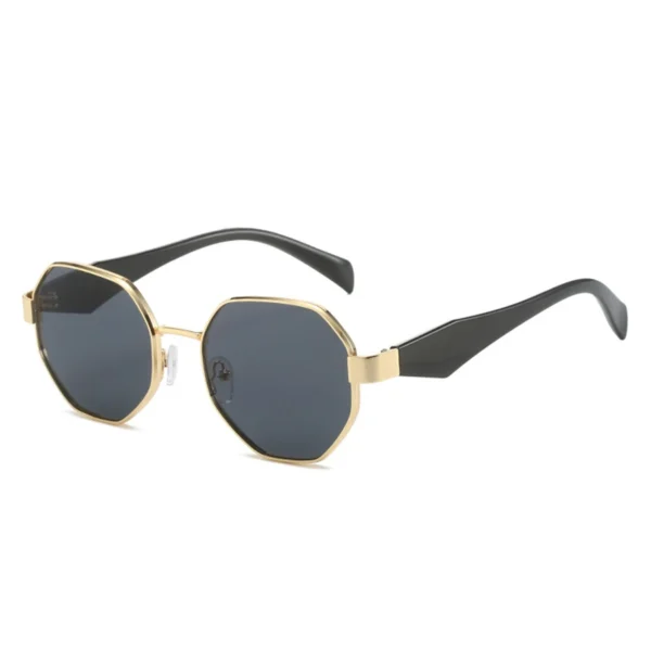 Nuevas gafas de sol poligonales Retro para mujer UV400 11