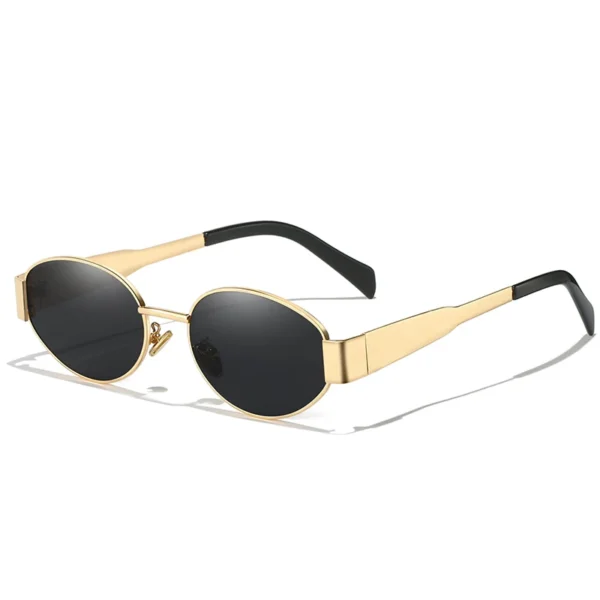 Gafas de Sol Ovaladas – Estilo Retro Elegante, Lentes Oscuros, Protección UV400 1
