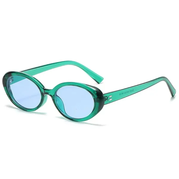 Gafas de Sol Retro Años 60 - Ovaladas Doradas UV400 1