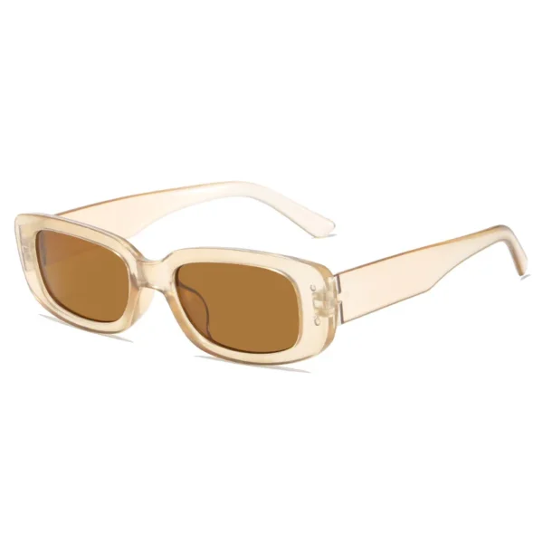 Gafas de Sol rectangulares de Marco ancho. Estilo Chic. UV400 29