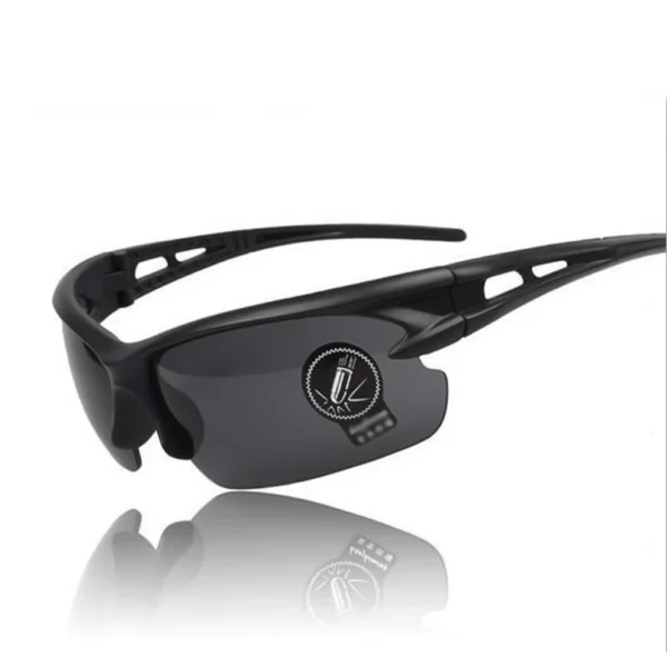 Gafas de Sol Geométricas – Montura Gruesa de Estilo Moderno con Lentes UV400 4