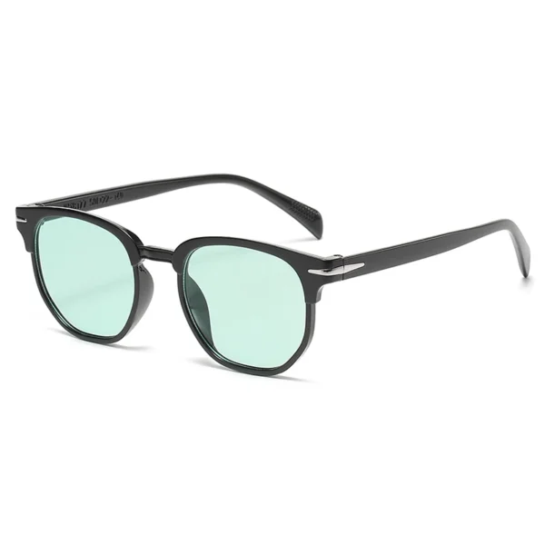 Gafas de Sol Irregulares Estilo Vintage UV400 | Diseño Ovalado Retro con Montura Moderna 3