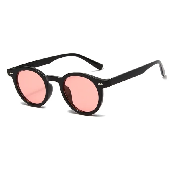 Gafas de Sol Redondas Vintage con Lentes UV400 4