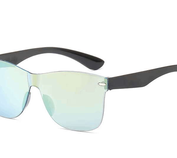 Gafas de Sol Montura Conjunta Estilo Futurista | Protección UV400