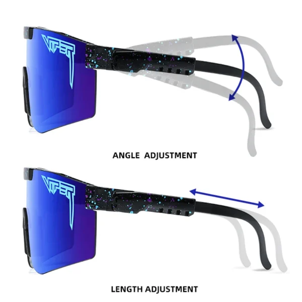 Gafas de Sol Deportivas Estilo Pit Viper | Lentes Espejo UV400 1