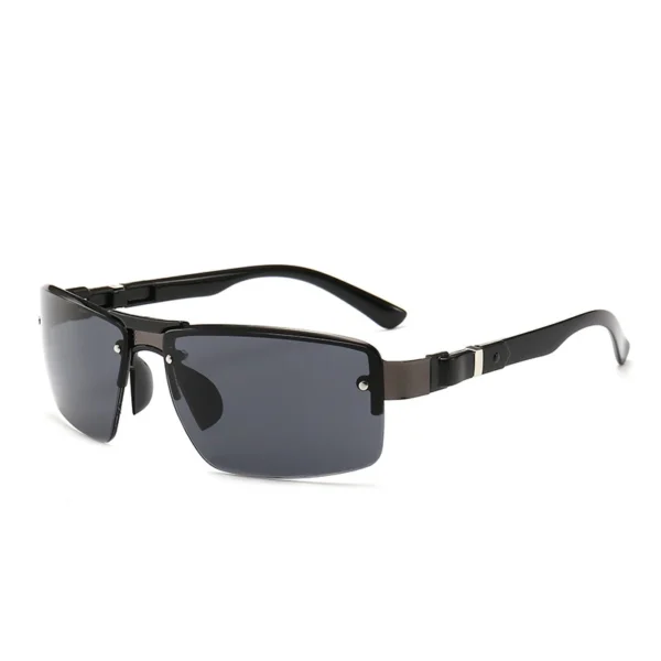 Gafas de Sol Rectangulares de Metal Estilo Vintage | UV400 1