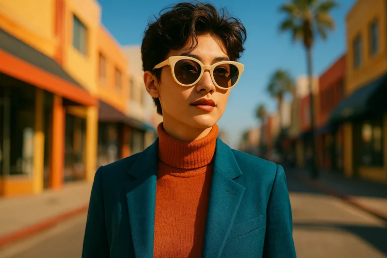 Gafas vintage con diseño retro para protección ocular